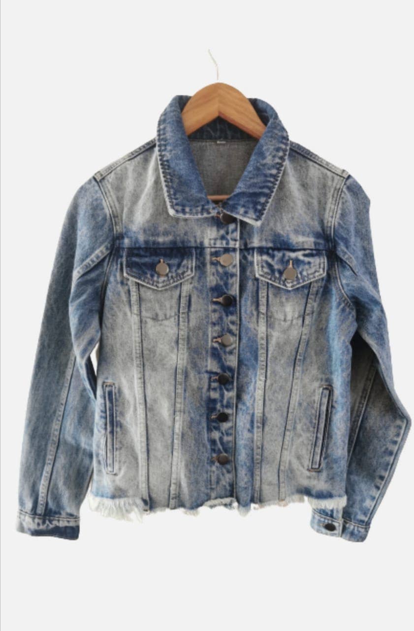 The Queen Bee Denim- Red