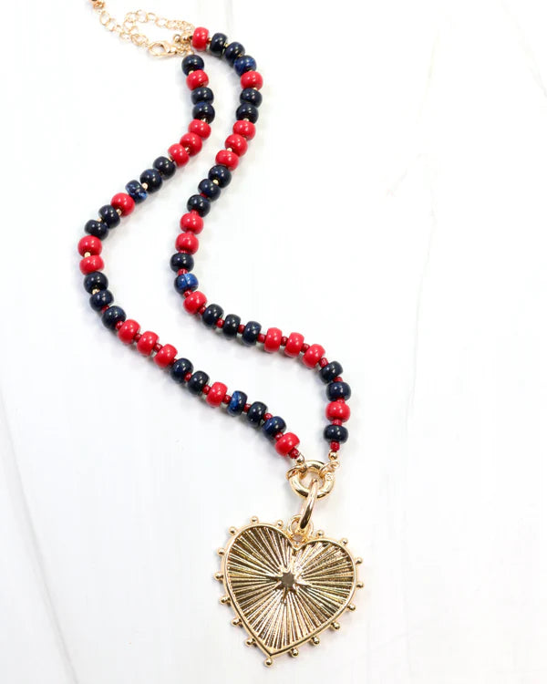 McLane Stone Necklace with Toggle