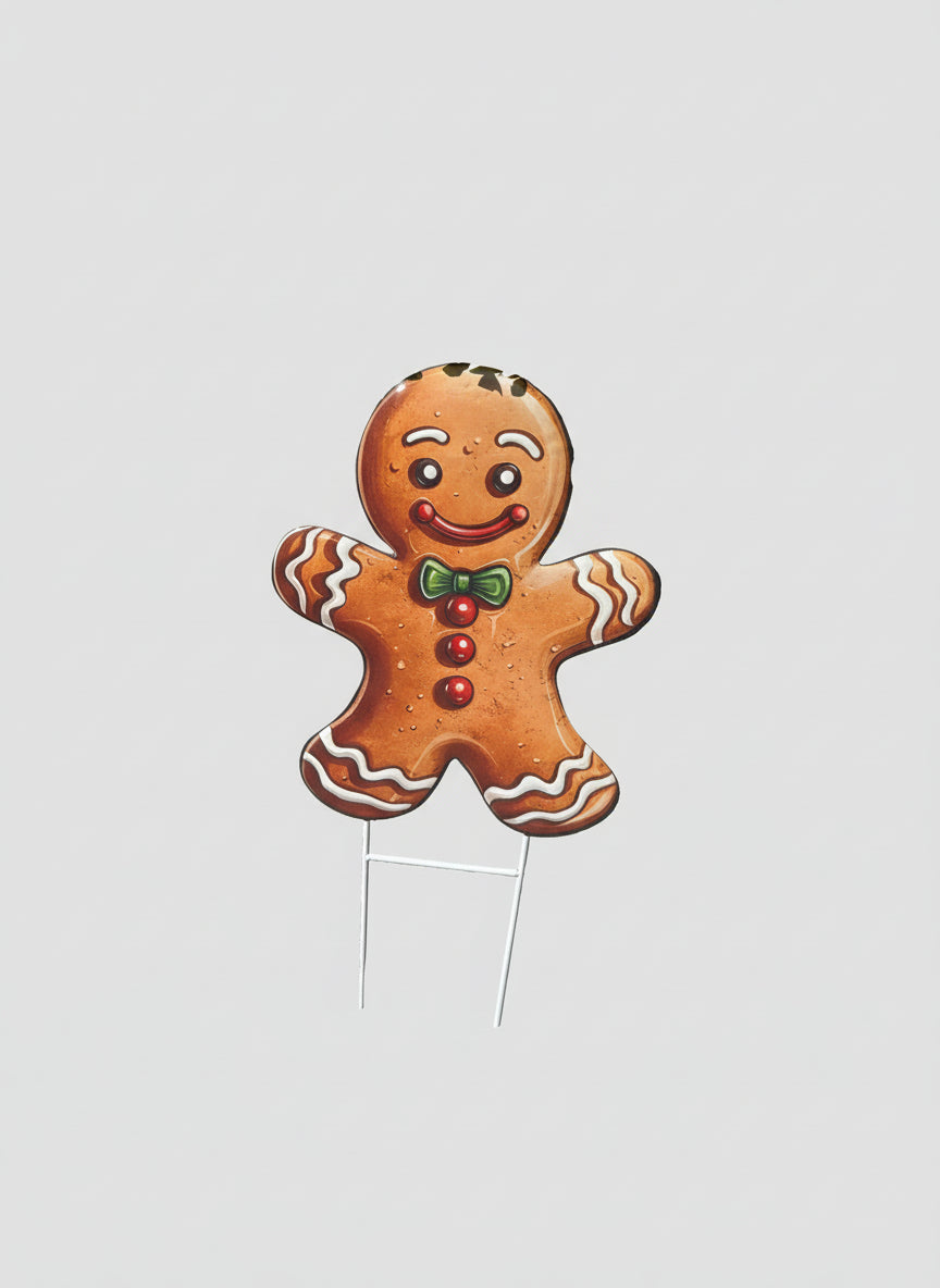 Metal Christmas Gingerbread