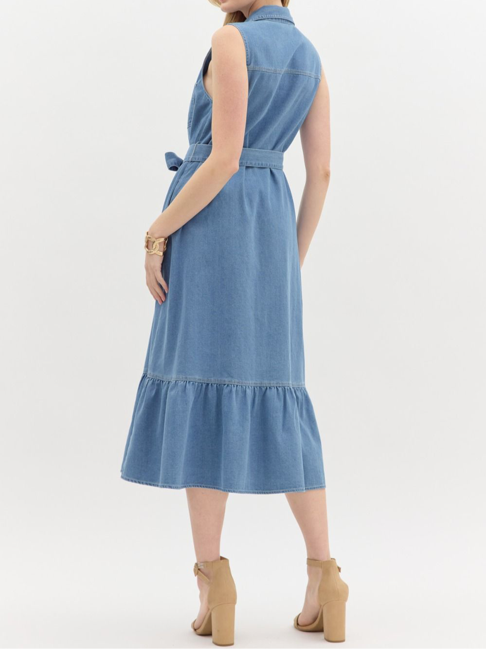 Denim Dream Midi Dress