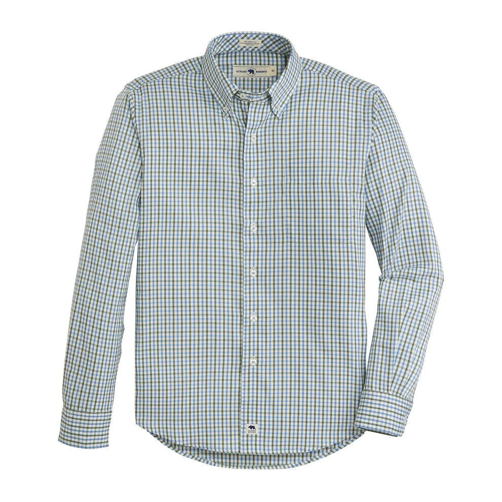 Wentworth Tailored Fit Brushed Performance Twill - Skyride