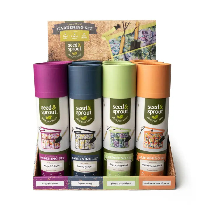Seed & Sprout 3-Piece Gardening Set Assortment