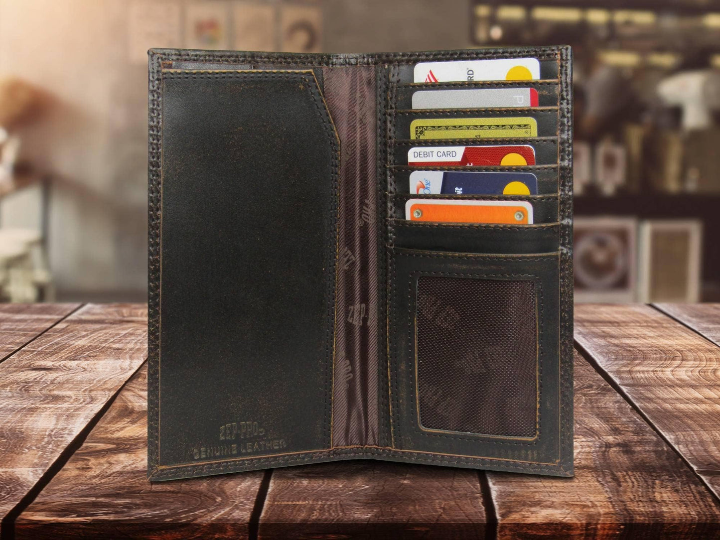 Georgia Southern Eagles Secretary Old School Camo Wallet.