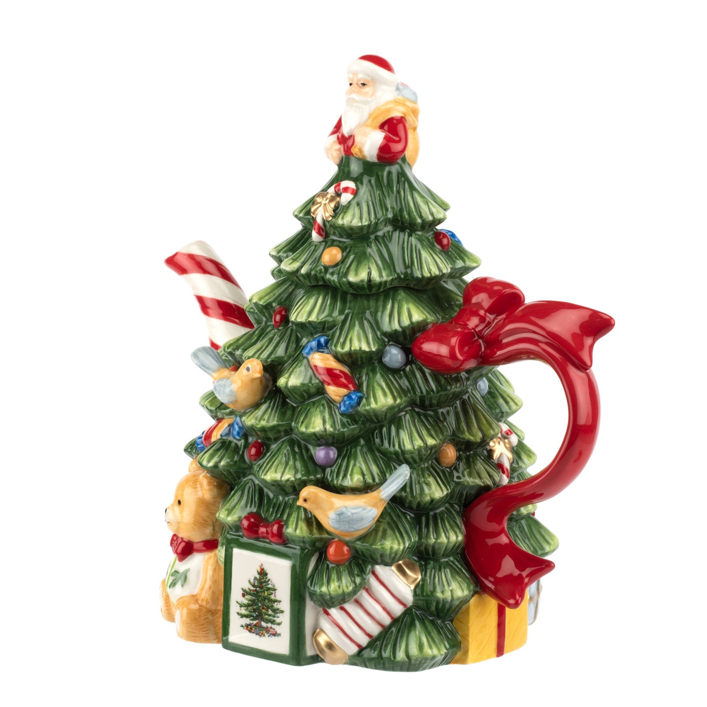 Christmas Tree Tree Teapot  7.75"