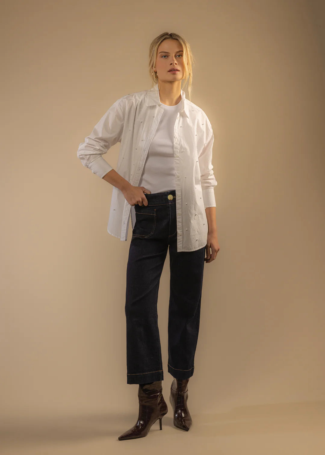 The Belmont Trouser – Deep Indigo