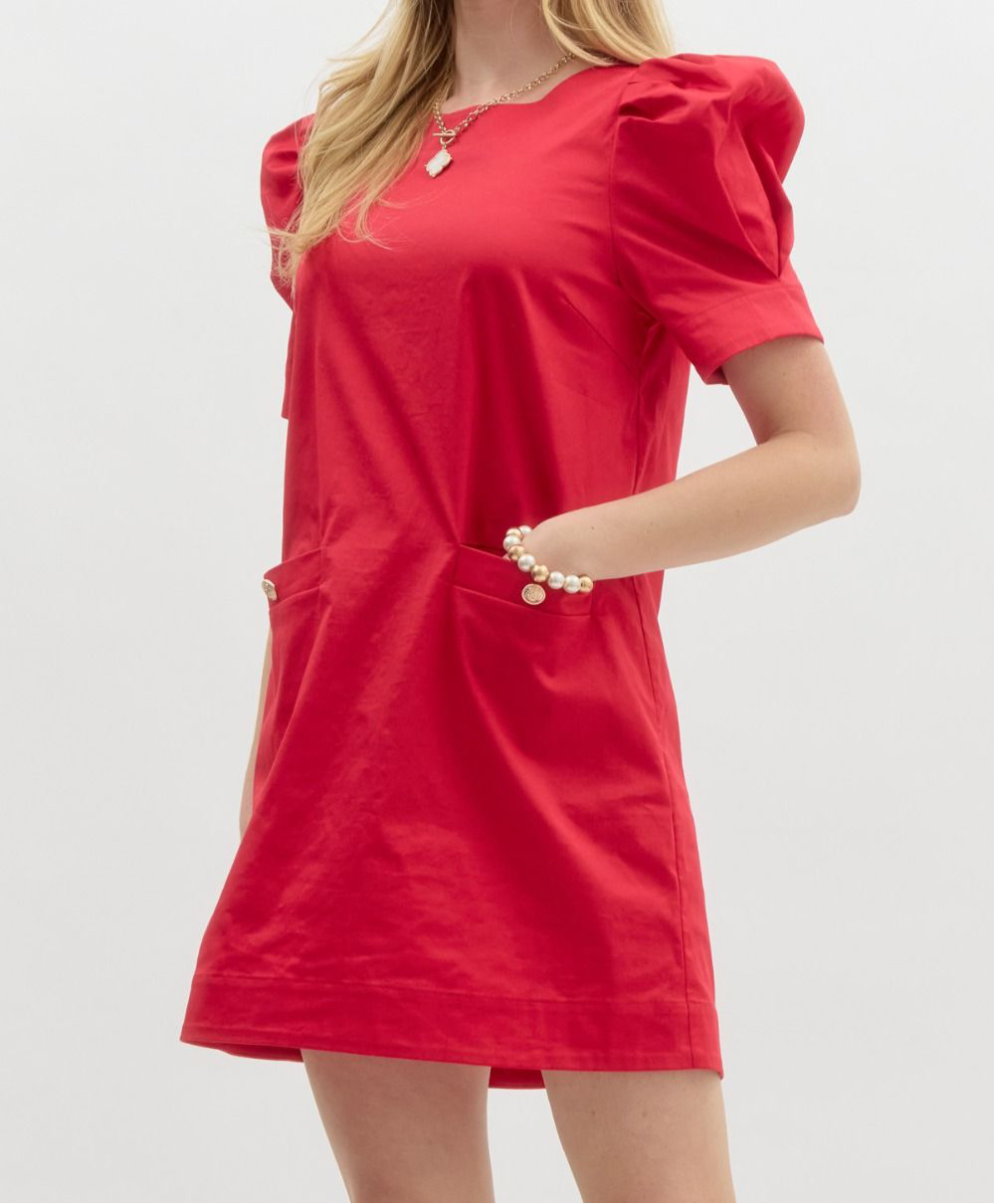 Sweet Magnolia Pullover Mini Dress