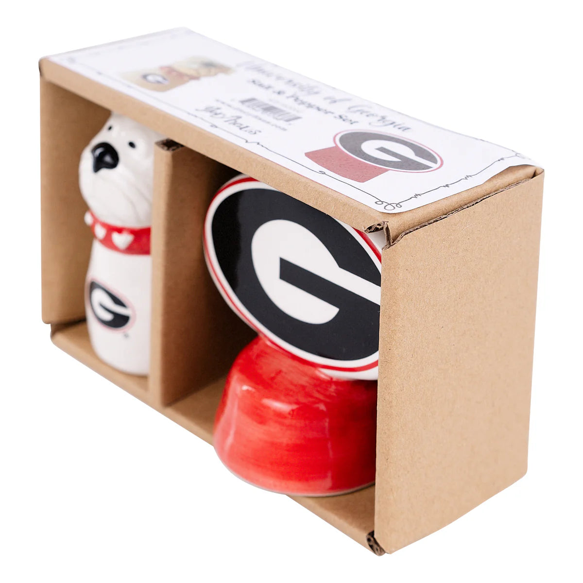 UGA Salt & Pepper Shaker