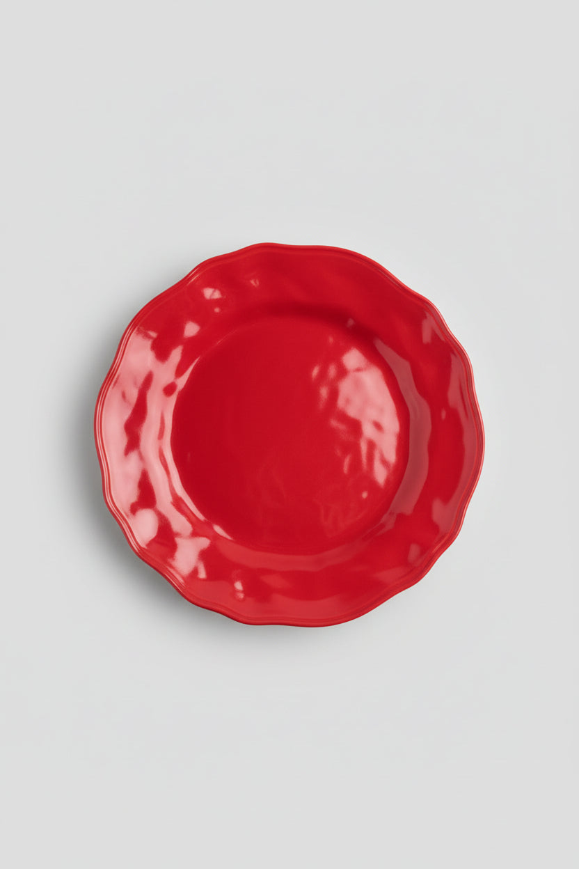 Holiday Red 8.75" Melamine Plate
