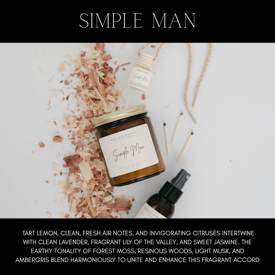 SIMPLE MAN | MEN’S COLLECTION | CANDLE