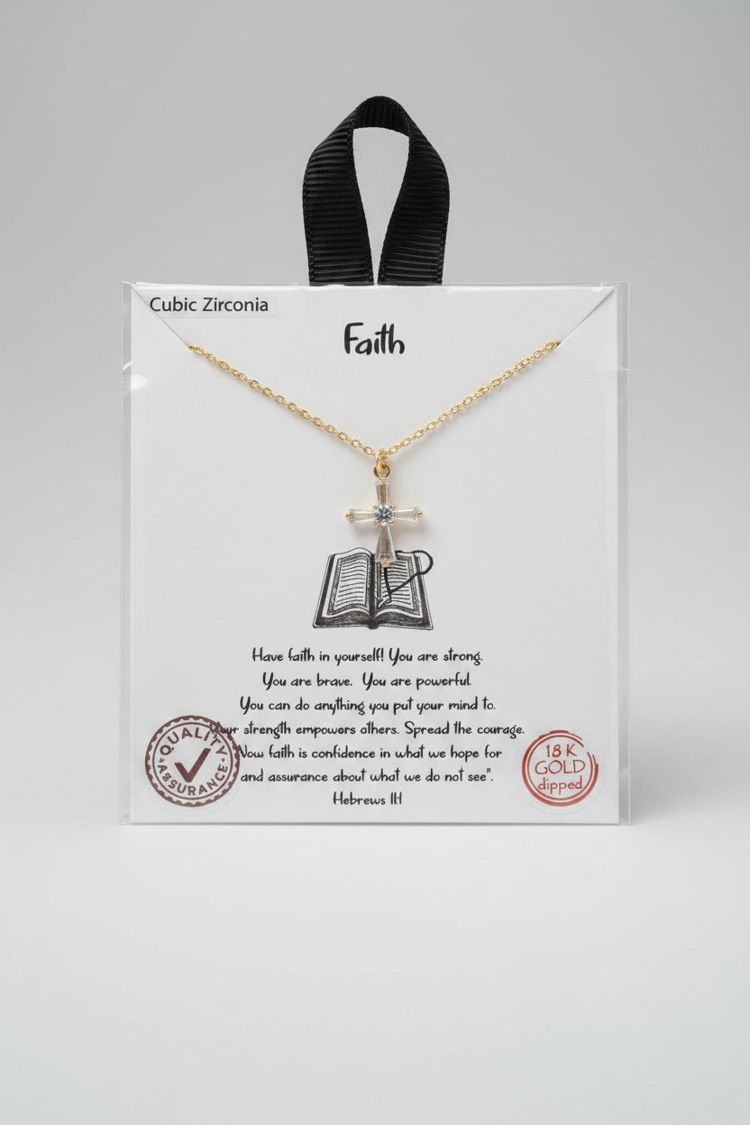 Faith Cross Necklace
