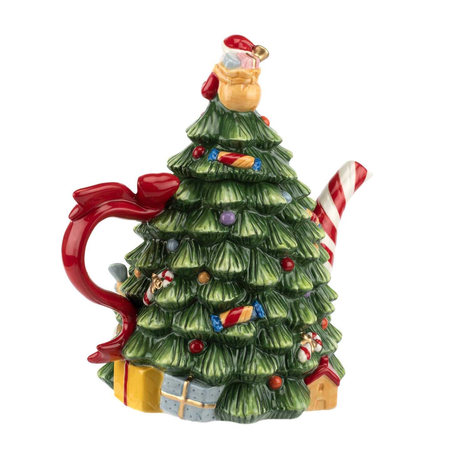 Christmas Tree Tree Teapot  7.75"