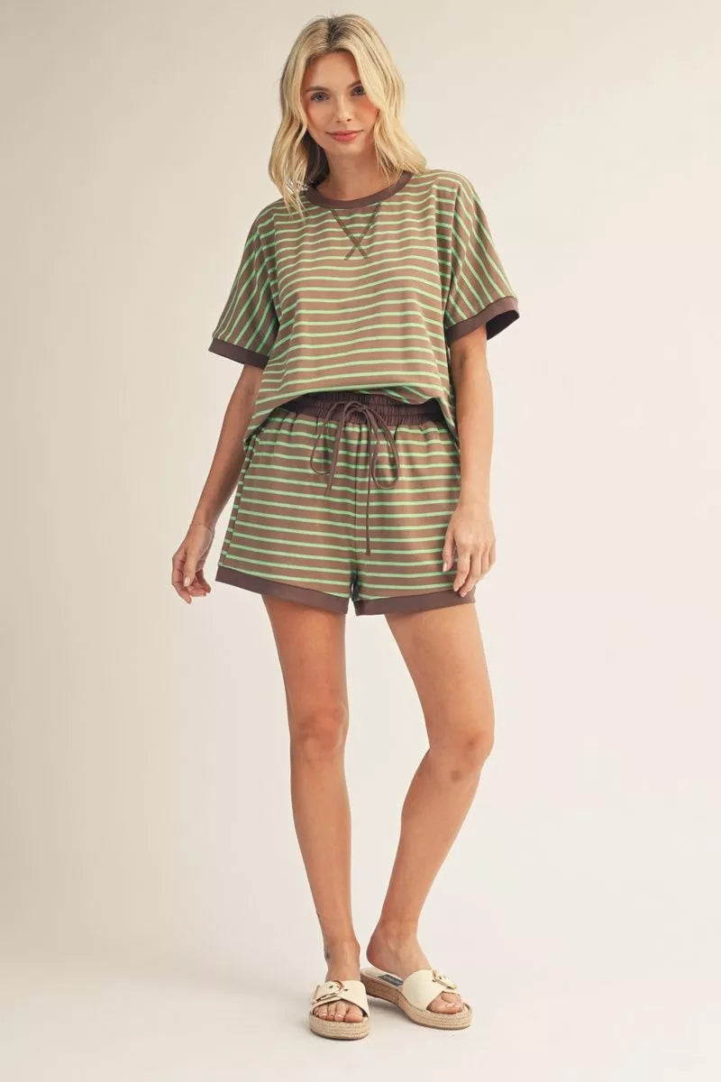 The Greenway Stripe Lounge Set