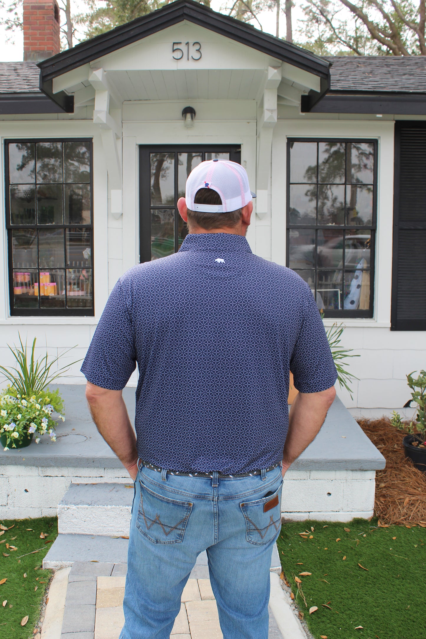 Onward Reserve - Georgia Tech Gameday Printed Performance Polo