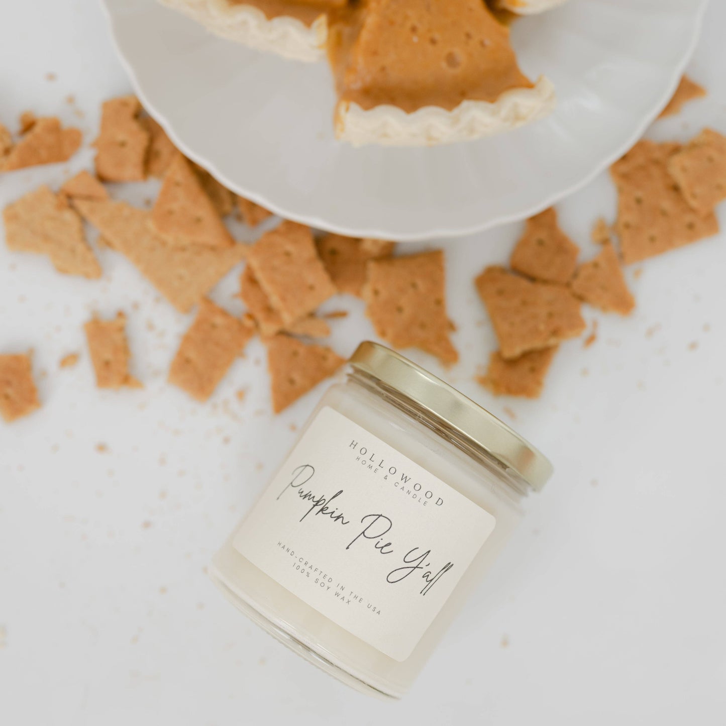 PUMPKIN PIE Y'ALL | FALL | 8 OZ CANDLE