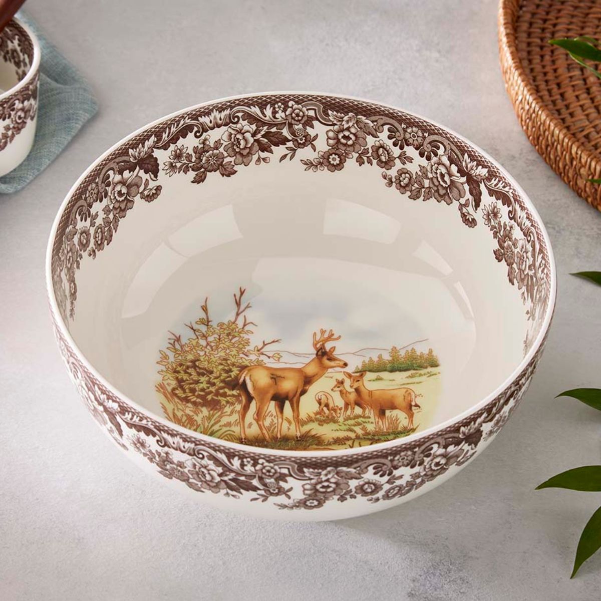 Woodland Serving Salad Bowl