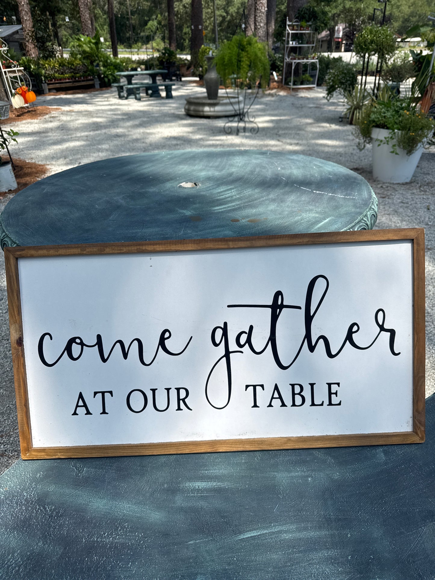 Come Gather Sign
