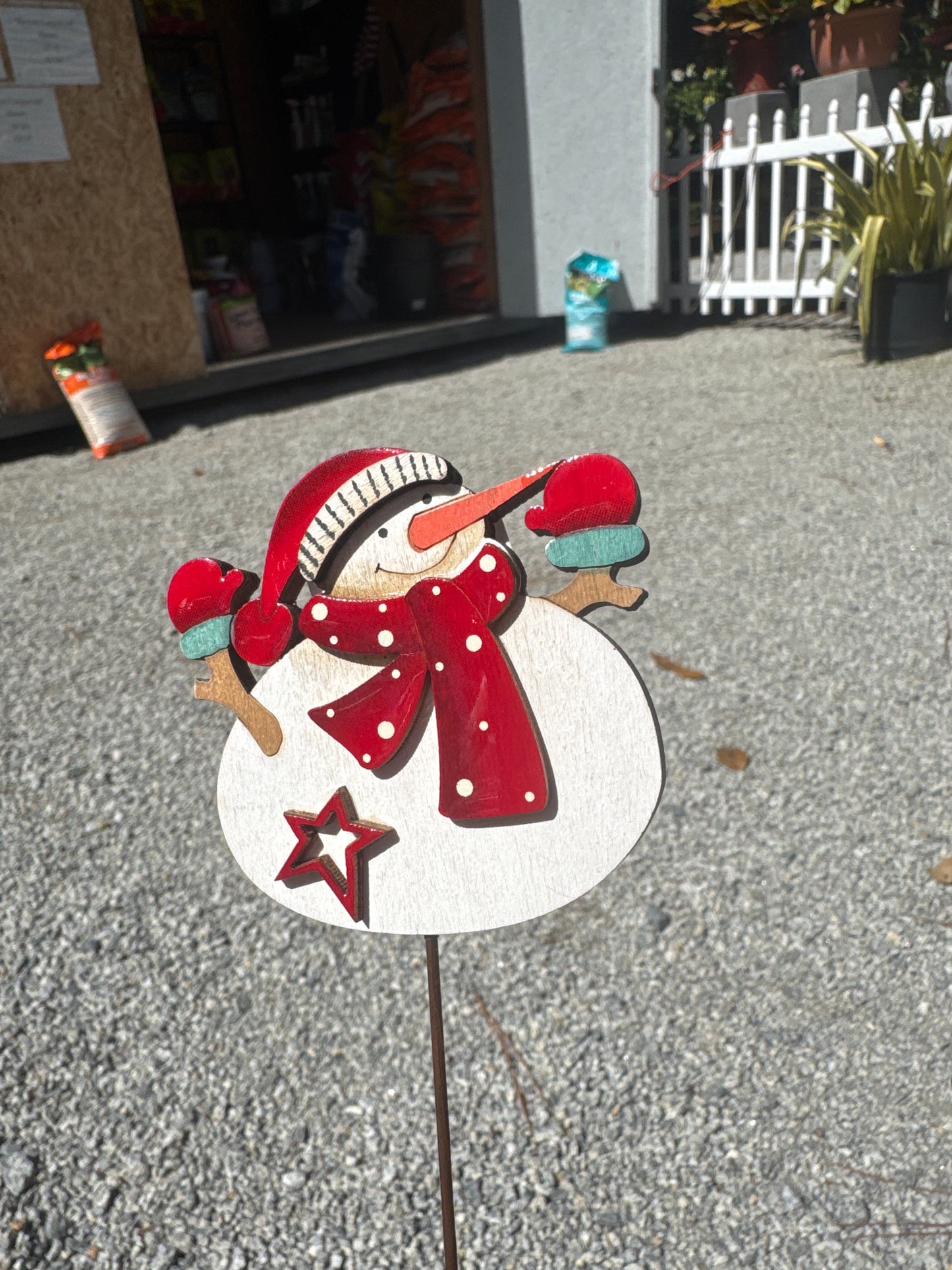 Assorted Wooden Christmas Pick