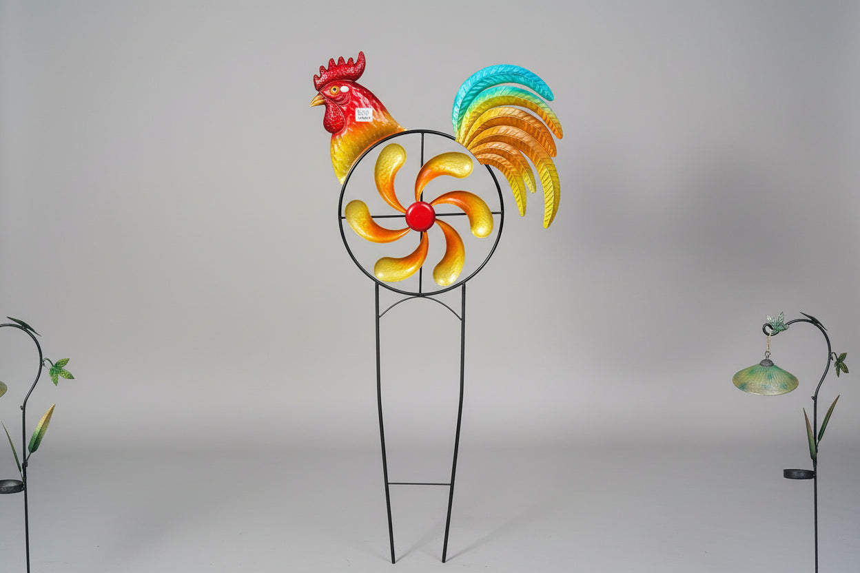Metal Rooster Spinner
