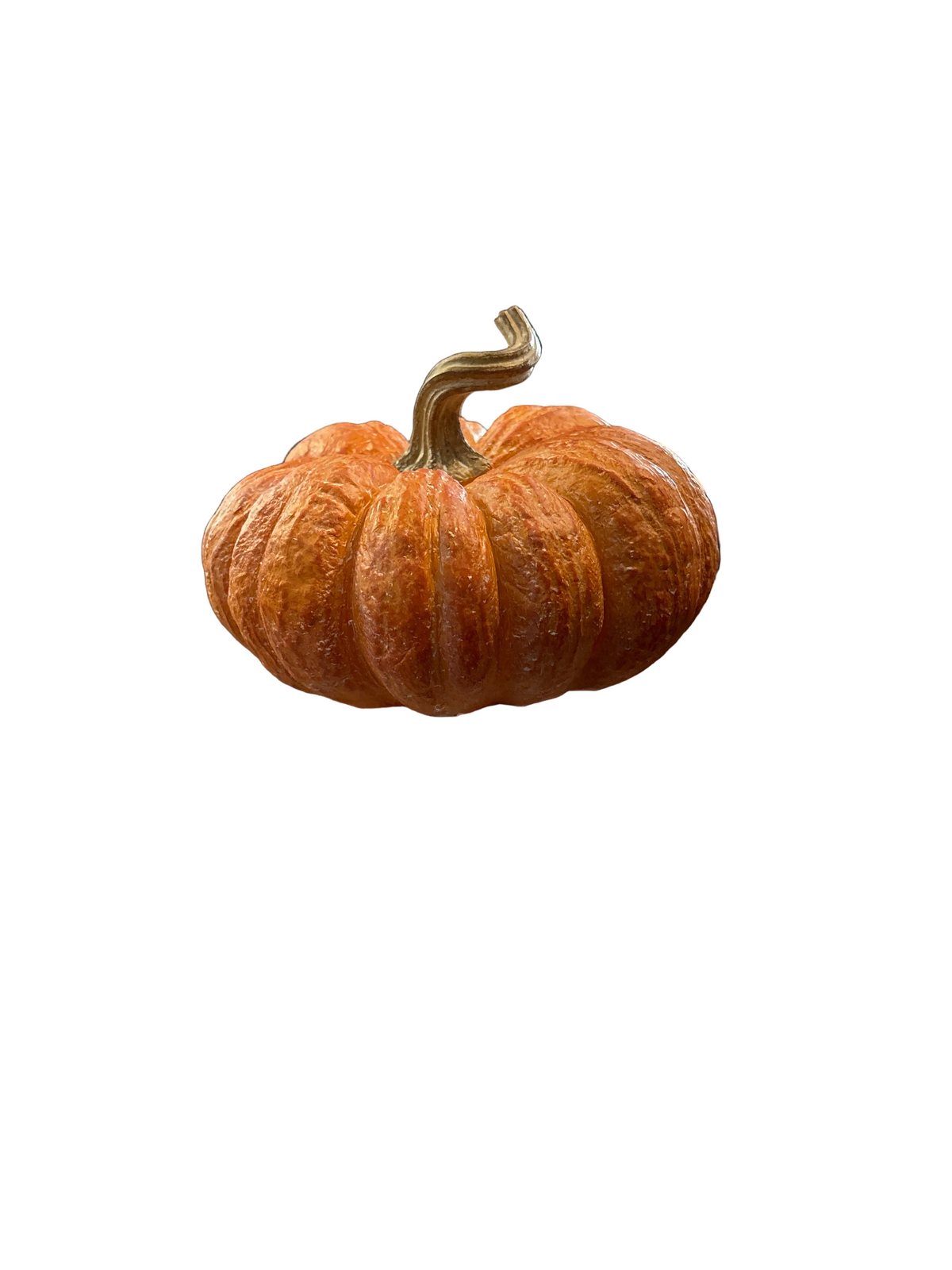 Orange 5" Flat Pumpkin