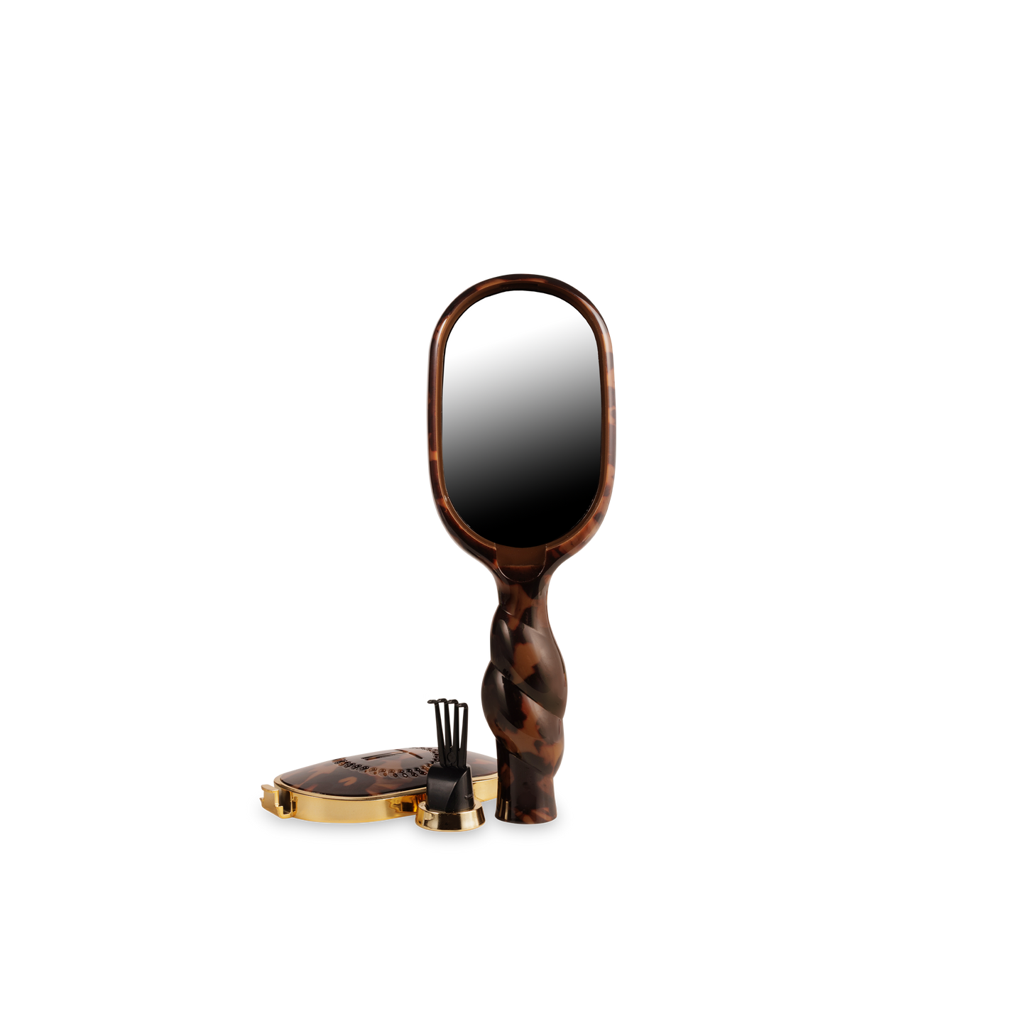 TELETIES® Mini Boar Bristle Hair Brush – Tortoise