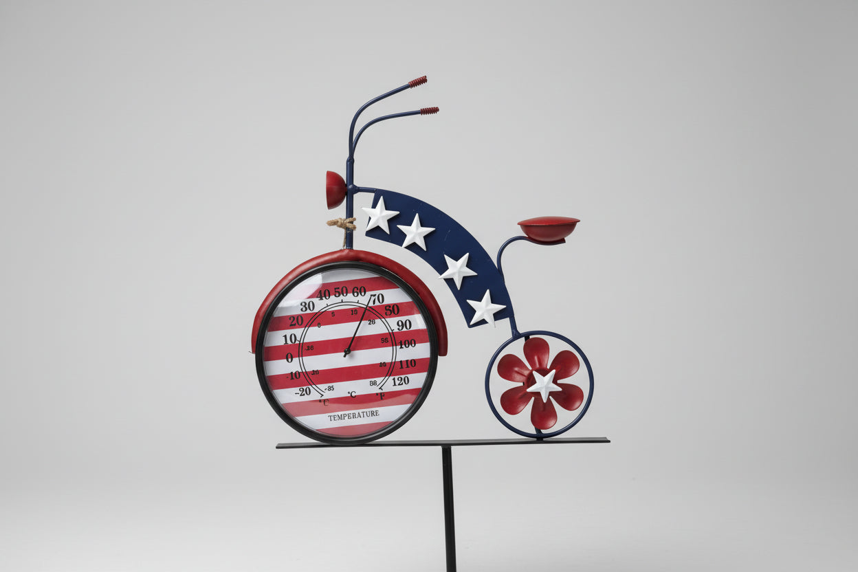 USA Big Wheel Bike on Poles