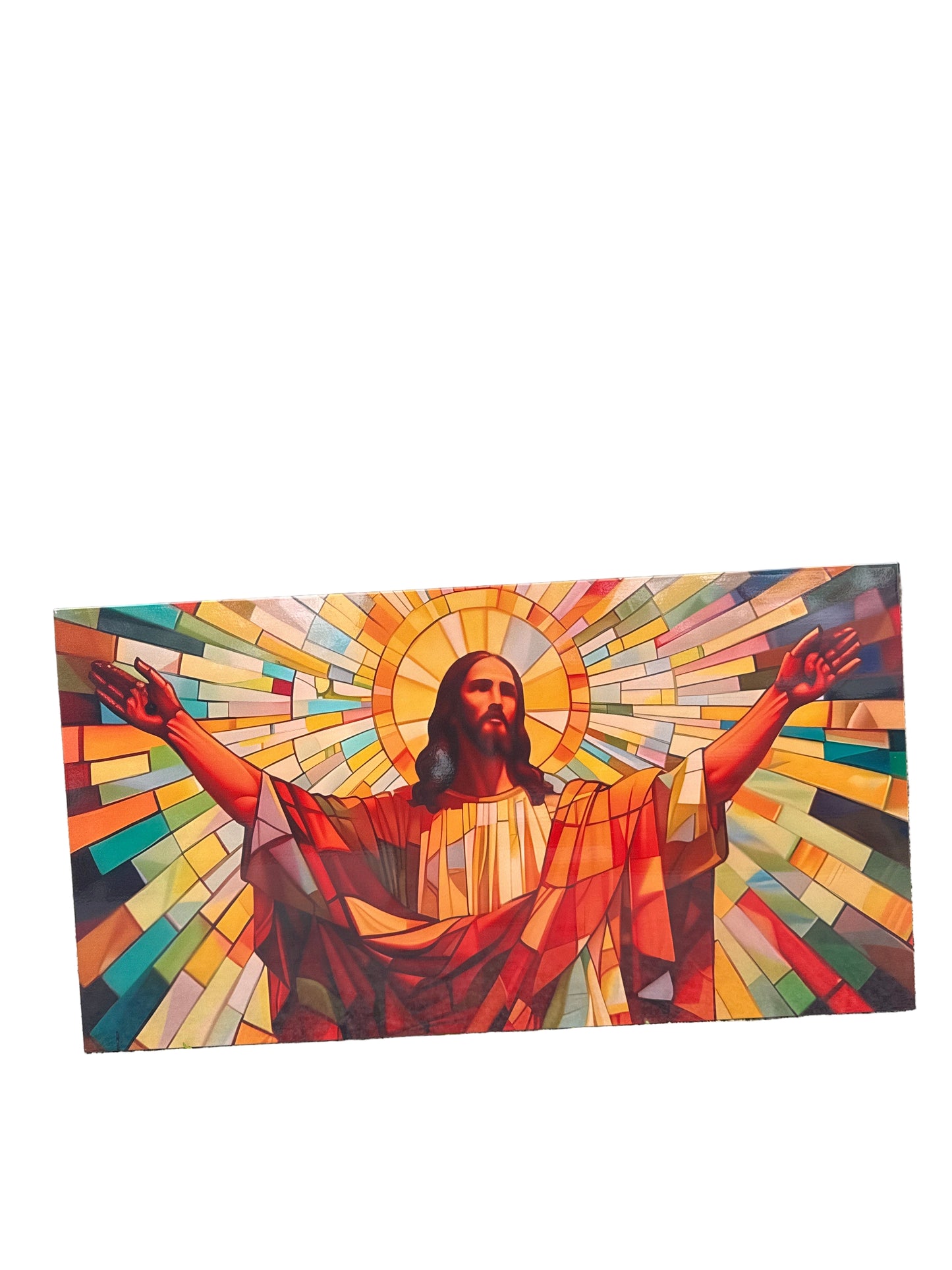 Metal Religious Jesus Sign