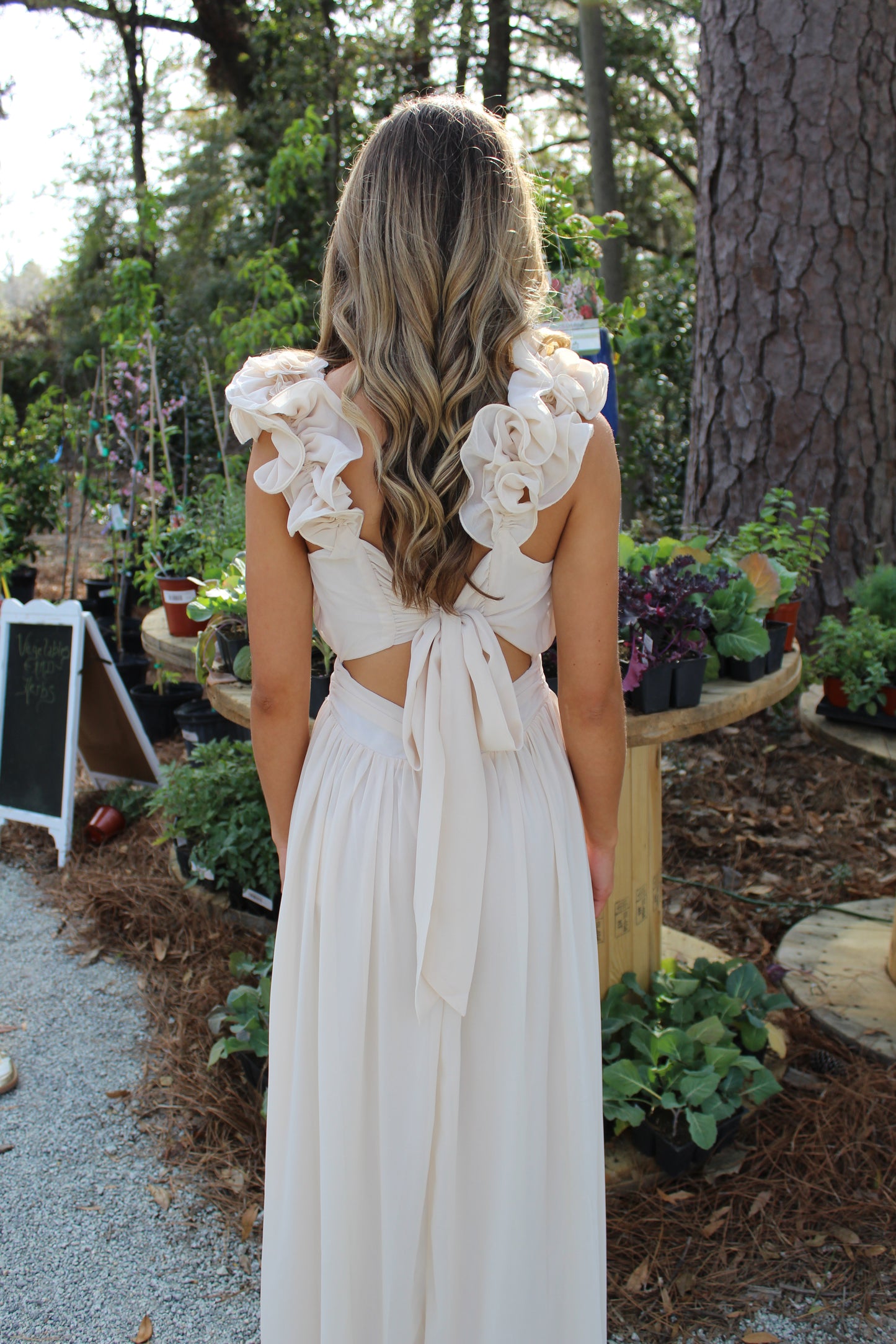 Ivory Breeze Maxi Dress