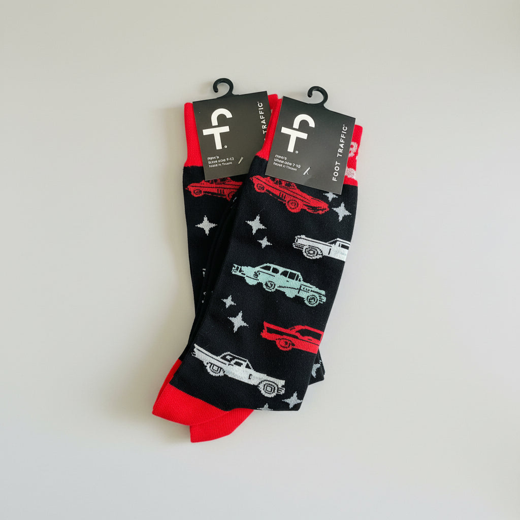 Men's Vintage Cars Socks
