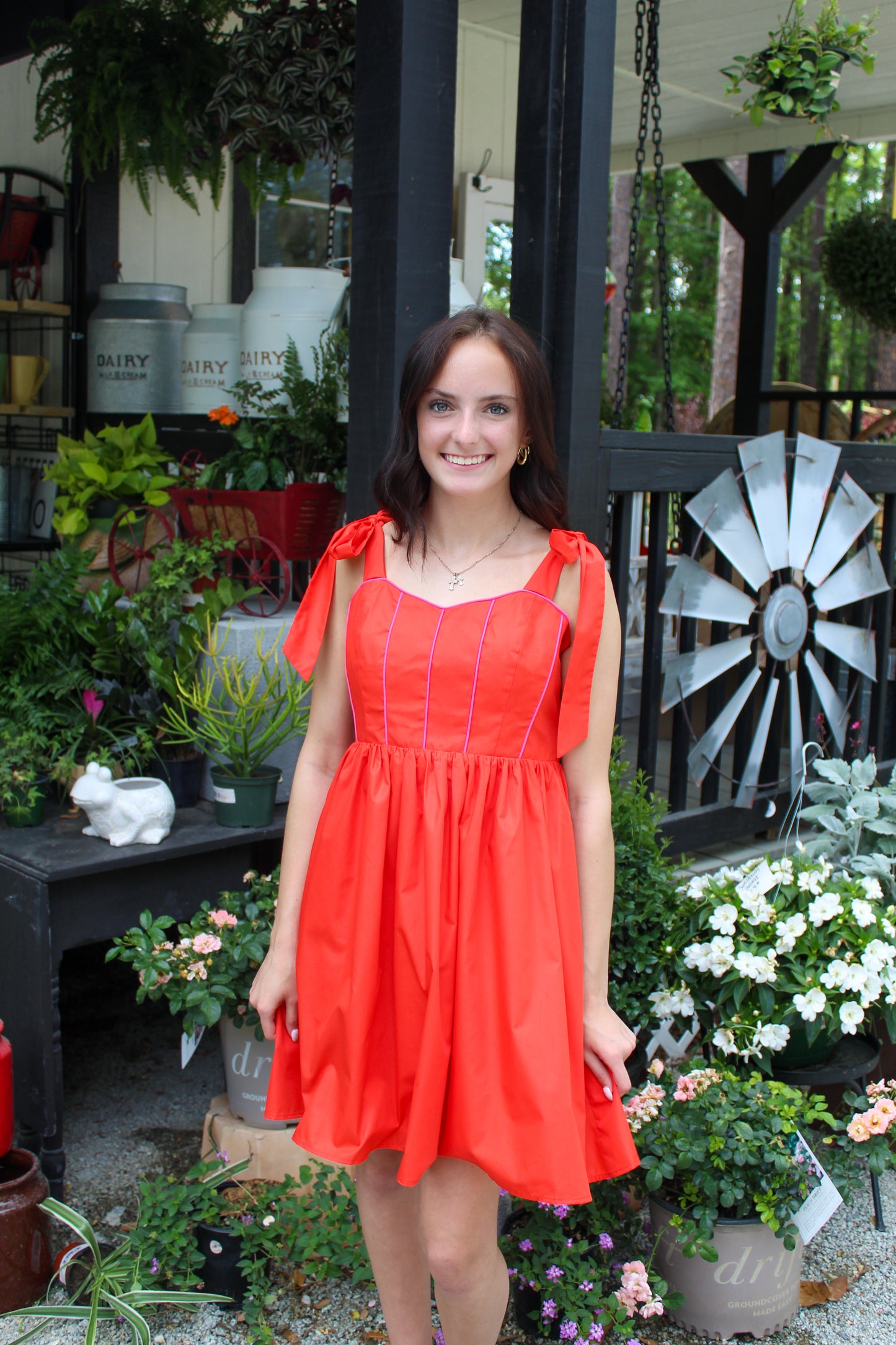 Spring Tied Dress