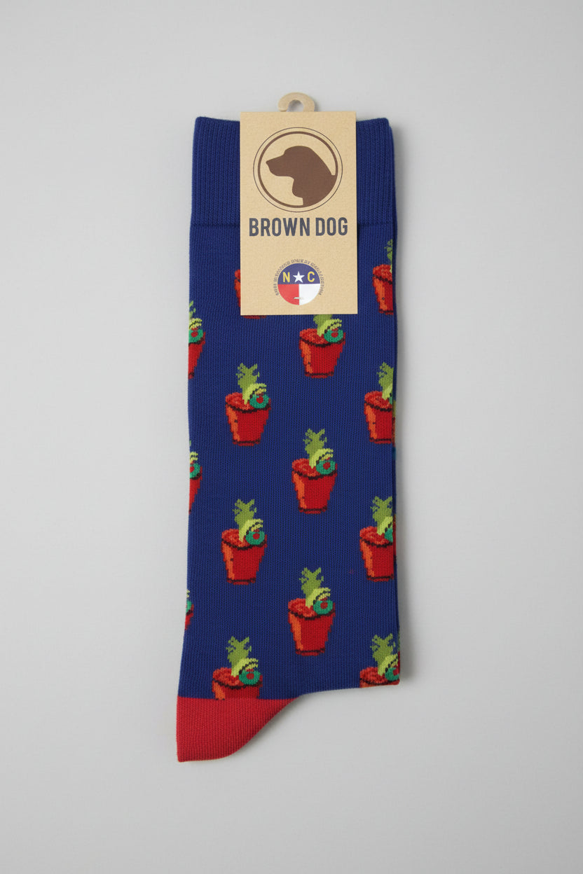 POPPY – Insignia Blue Socks