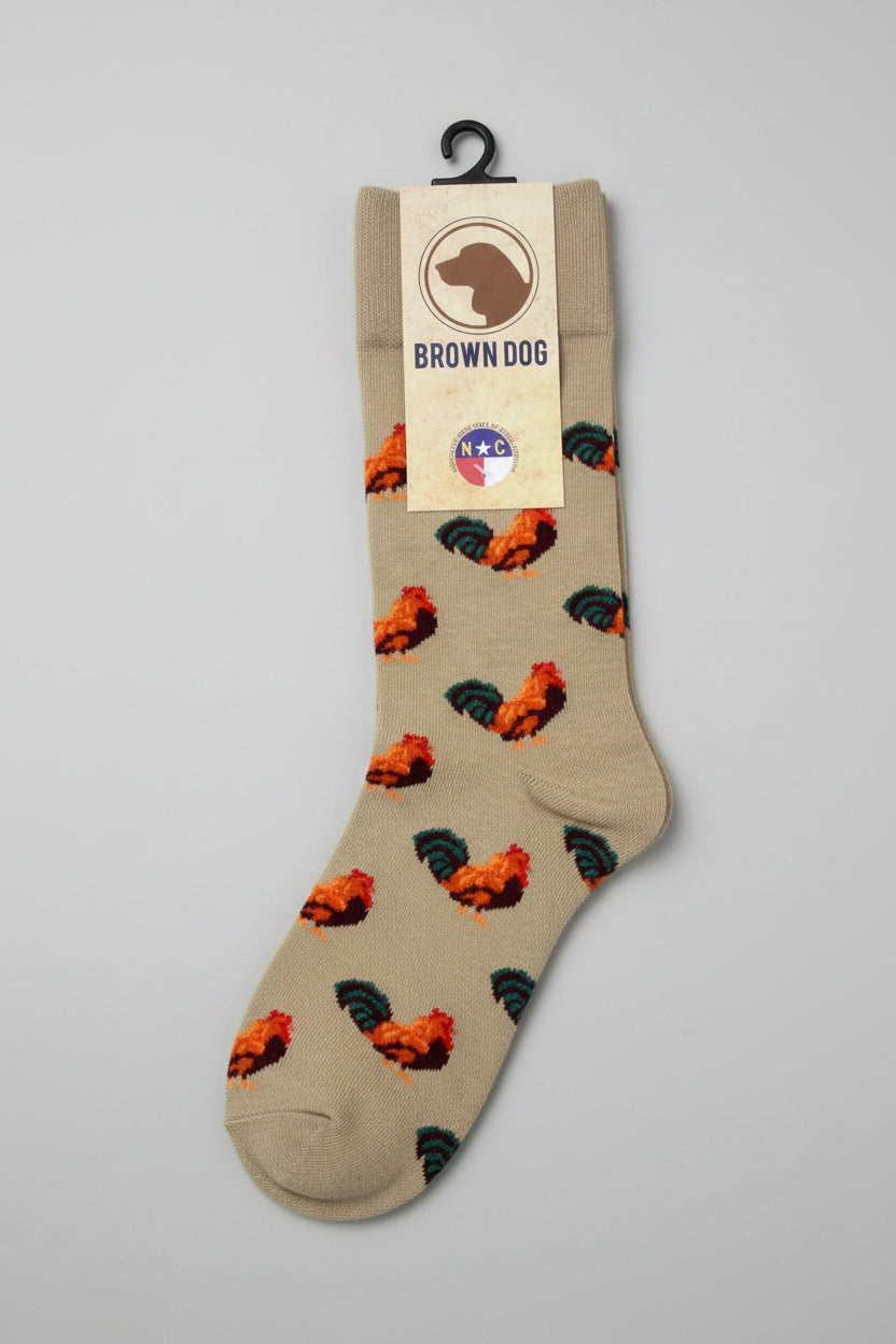 ROOSTER – Khaki Socks