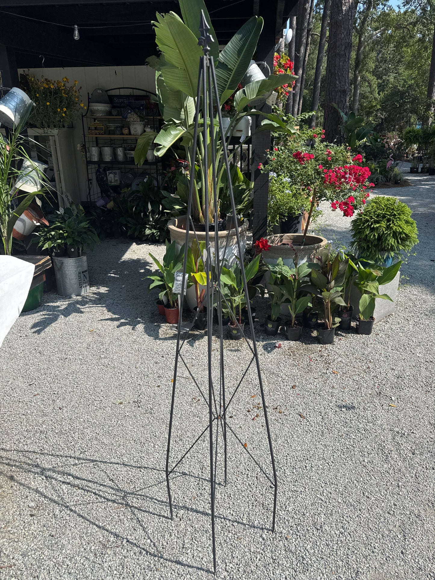 Large Folding Metal Trellis