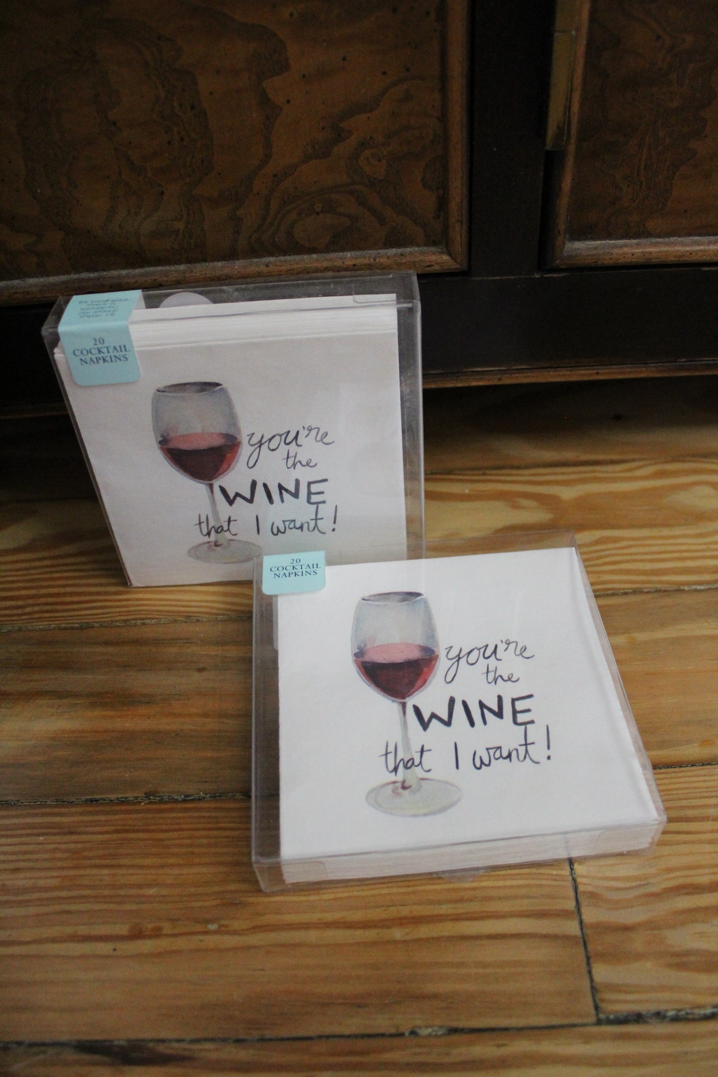 “Wine That I Want” Cocktail Napkins