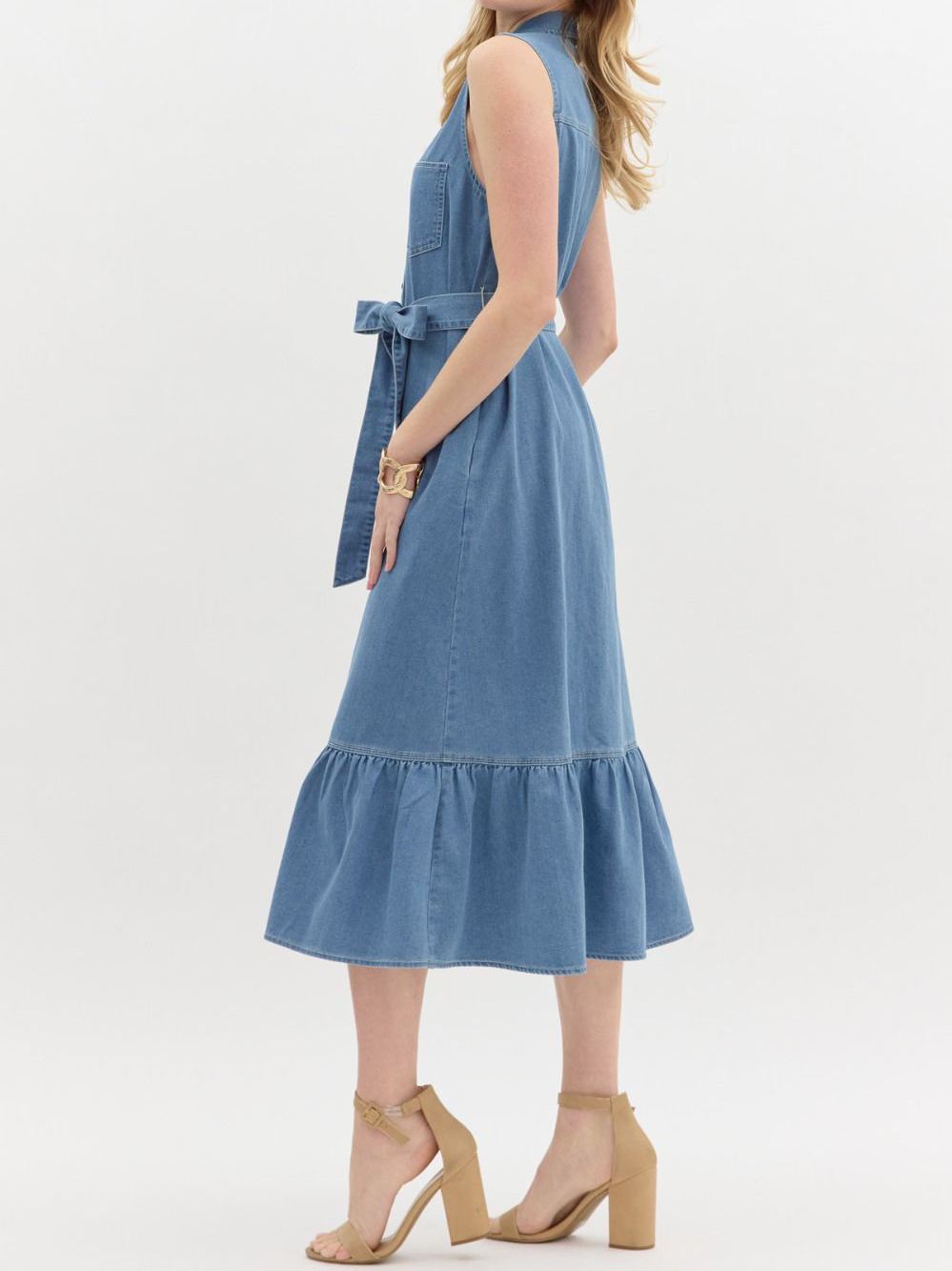Denim Dream Midi Dress