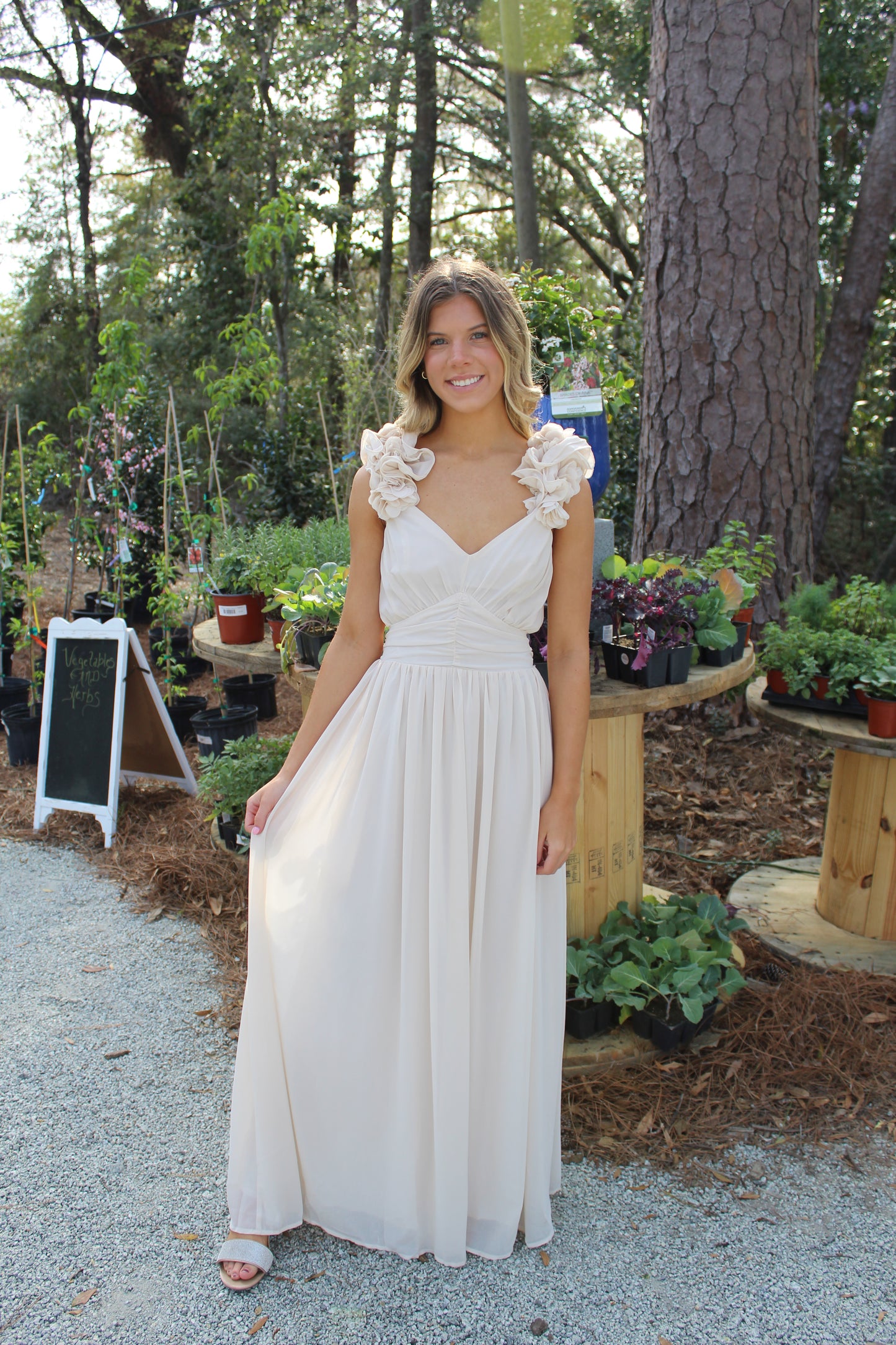 Ivory Breeze Maxi Dress
