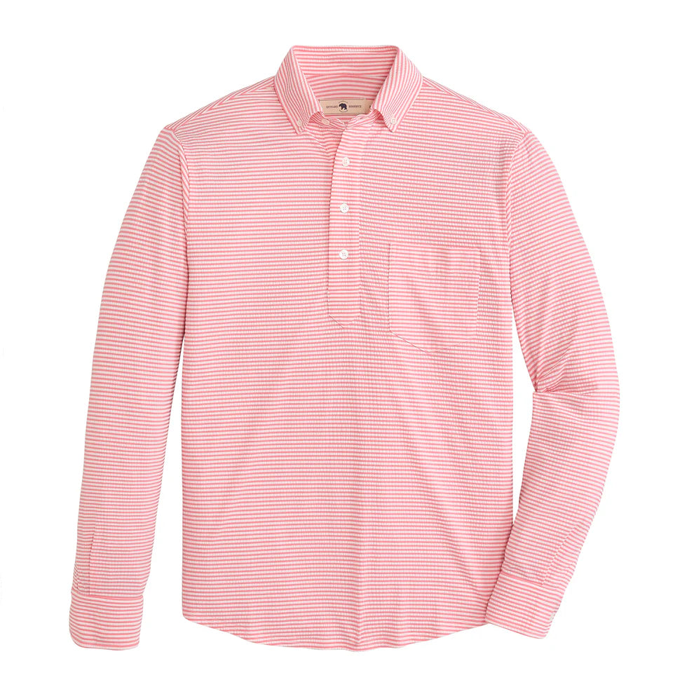 Onward Reserve- Drift Long Sleeve Shirt - Sea Pink