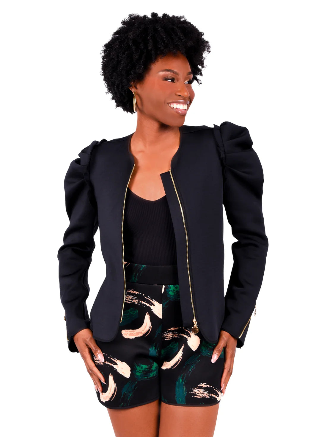 Emily McCarthy Ava Jacket-Black
