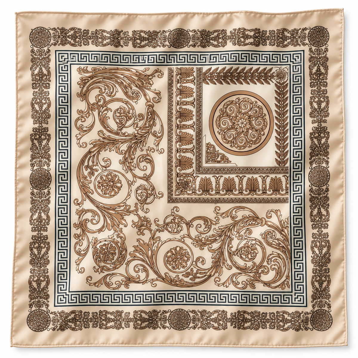 The Grand Estate Baroque Scarf 🤎