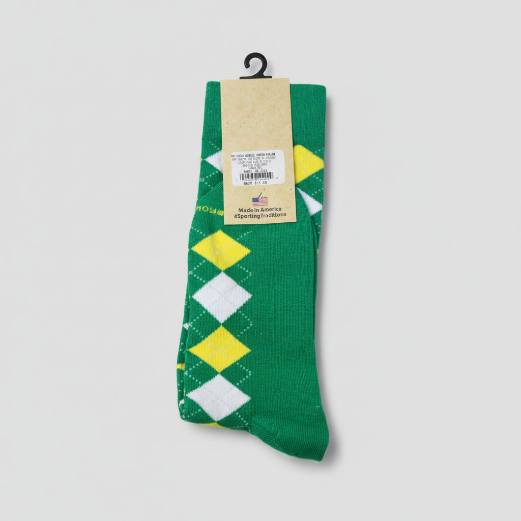 ARGYLE – Jolly Green/Yellow Socks