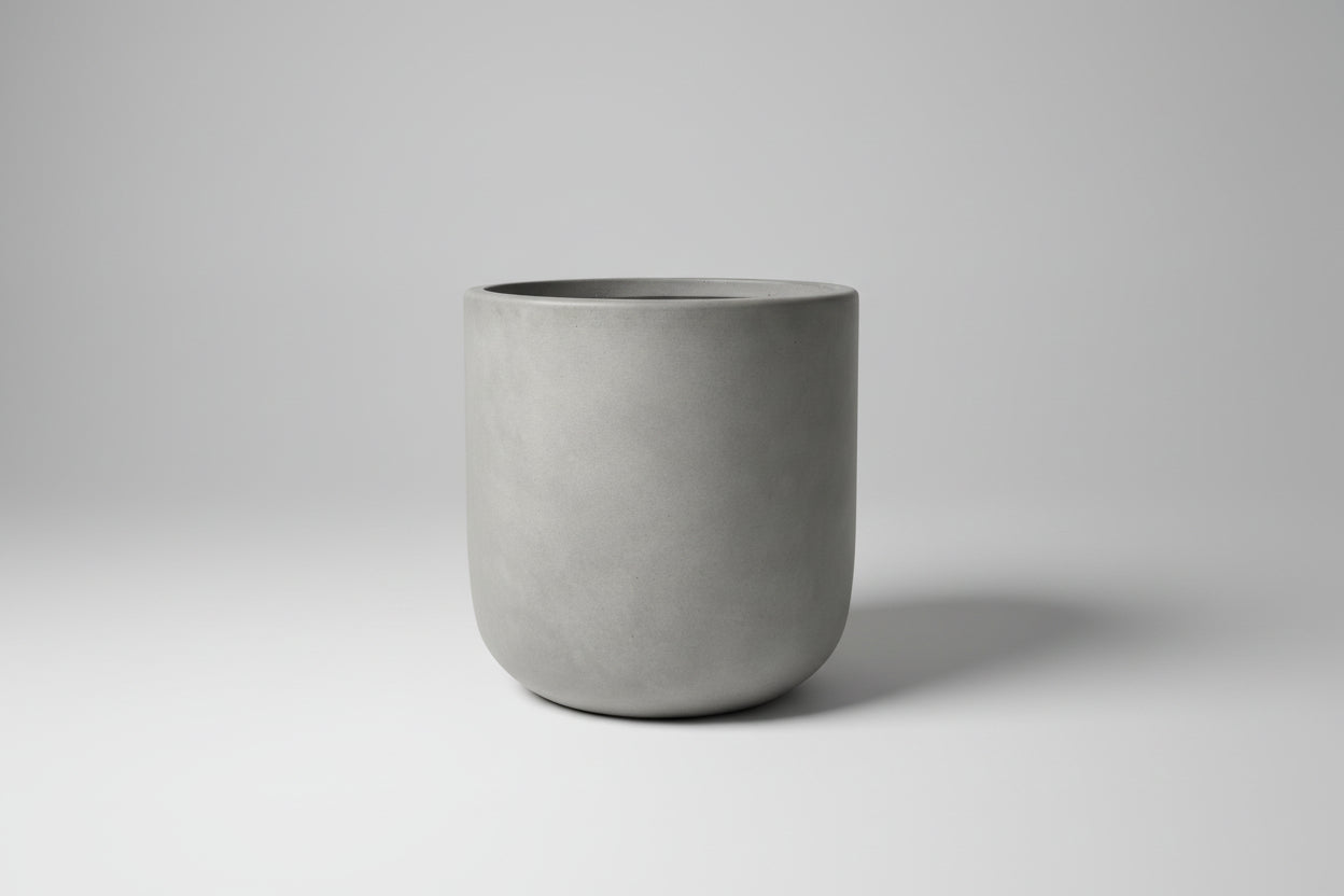 Inverted Planter Extra Large 20.75 x 20.38 Smooth Cement