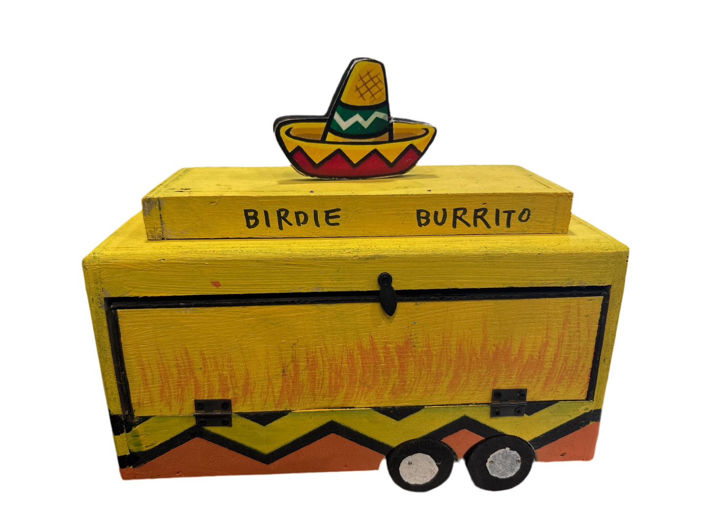 Birdie Burrito Food Truck Feeder