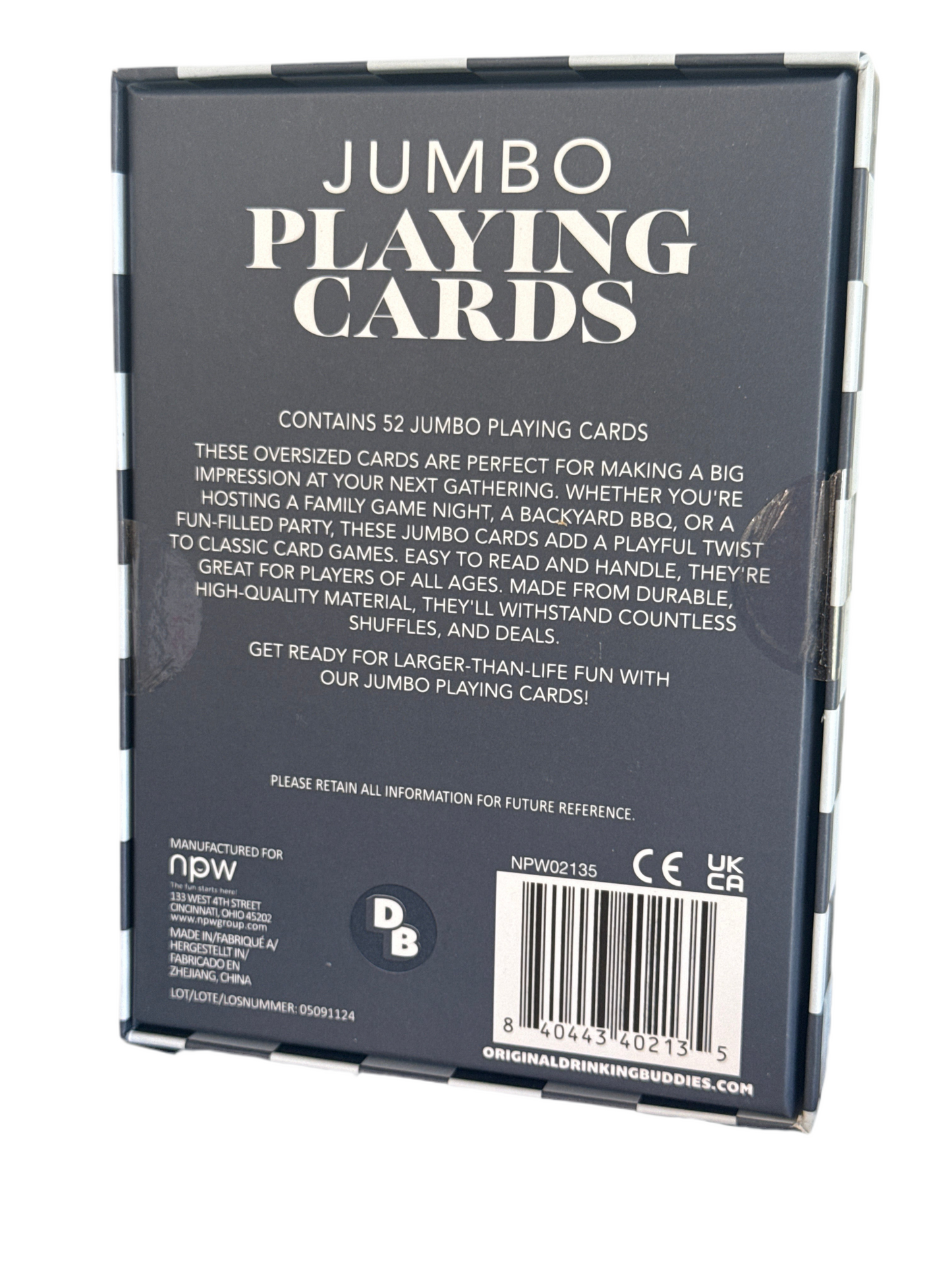 Jumbo Playing Cards