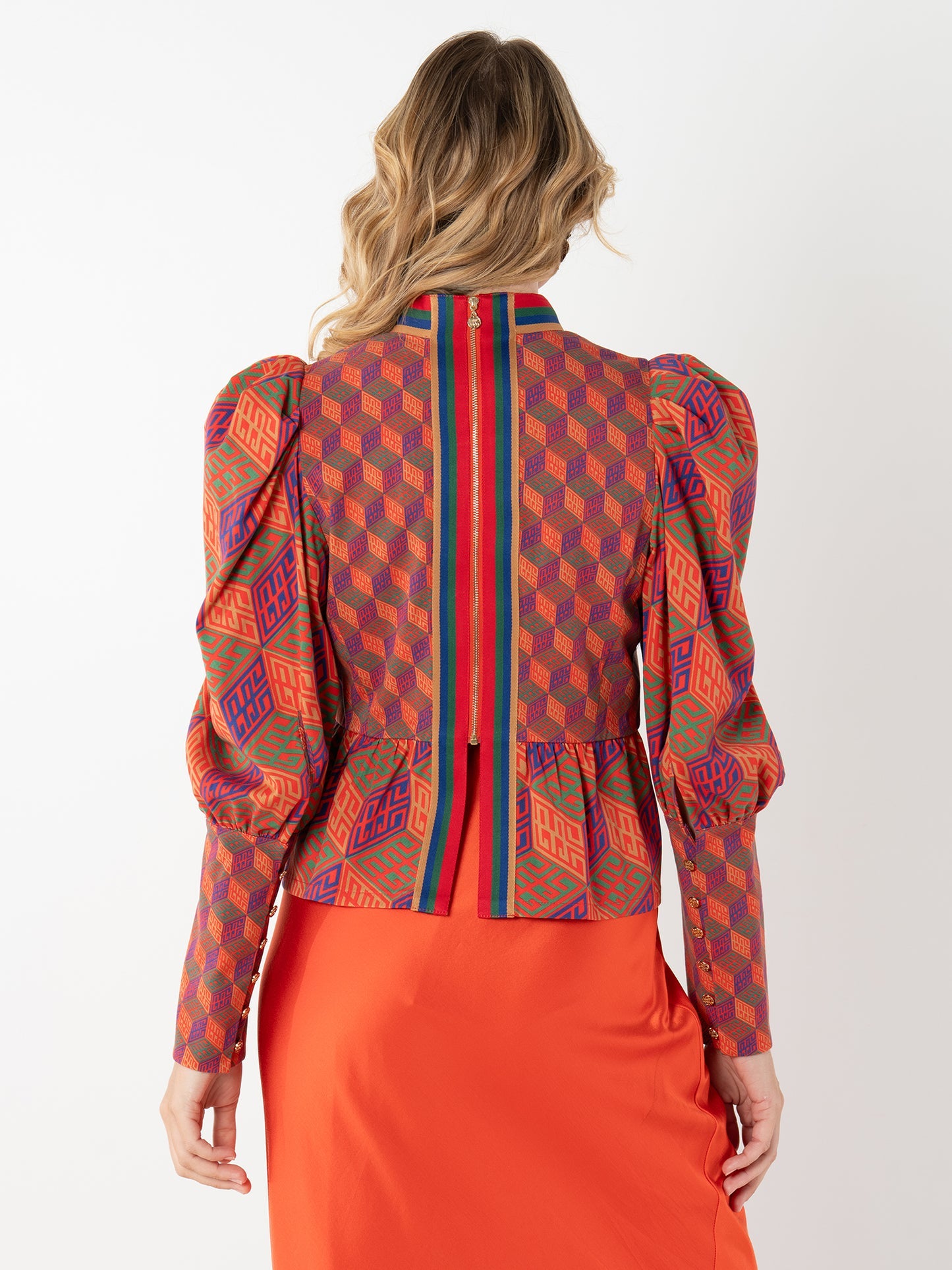 Zoe Top- Vintage Monogram