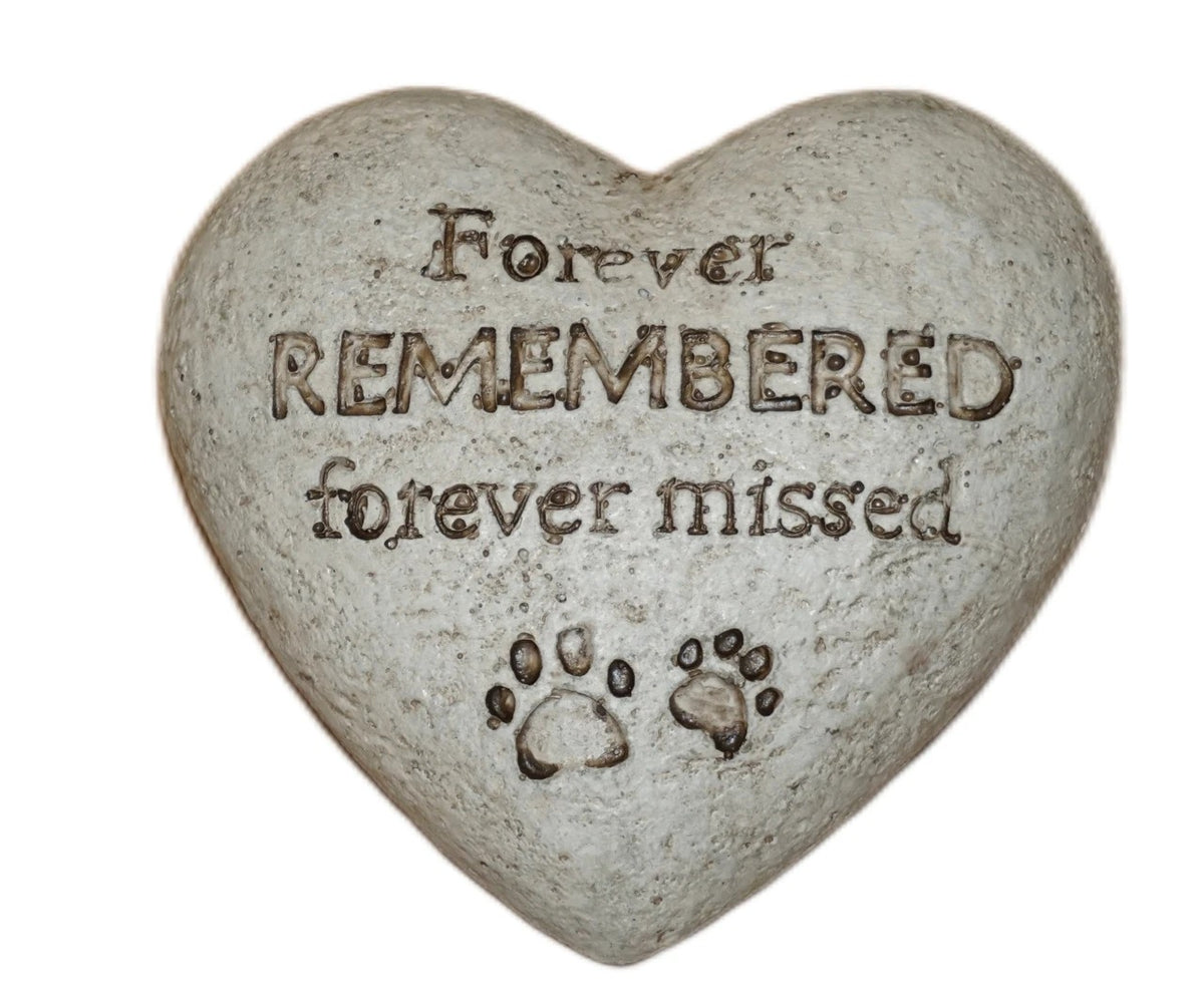 Athens Stonecasting Forever Remembered Pet Memorial Stone