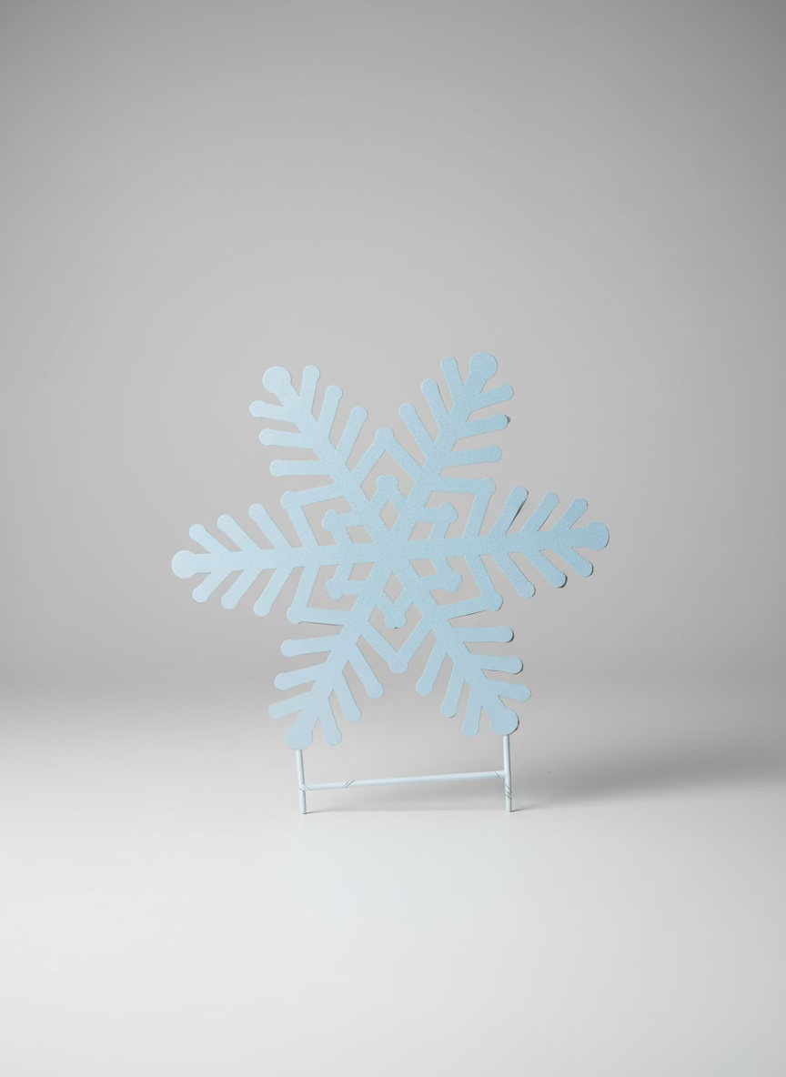 Metal Christmas Snowflake #6