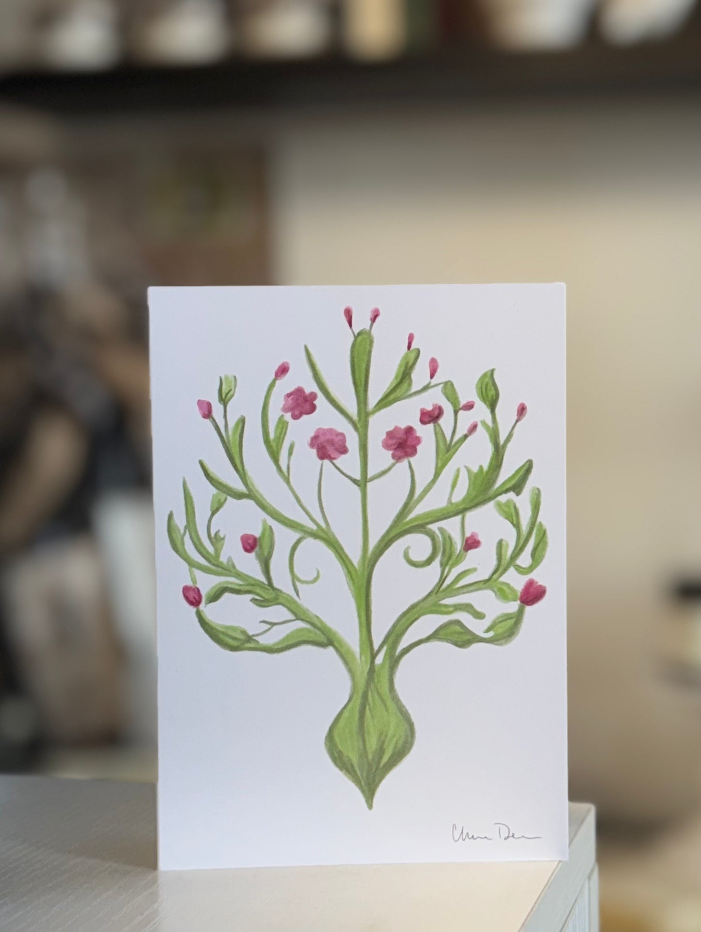Wrightfully Waldhour Stationary Card