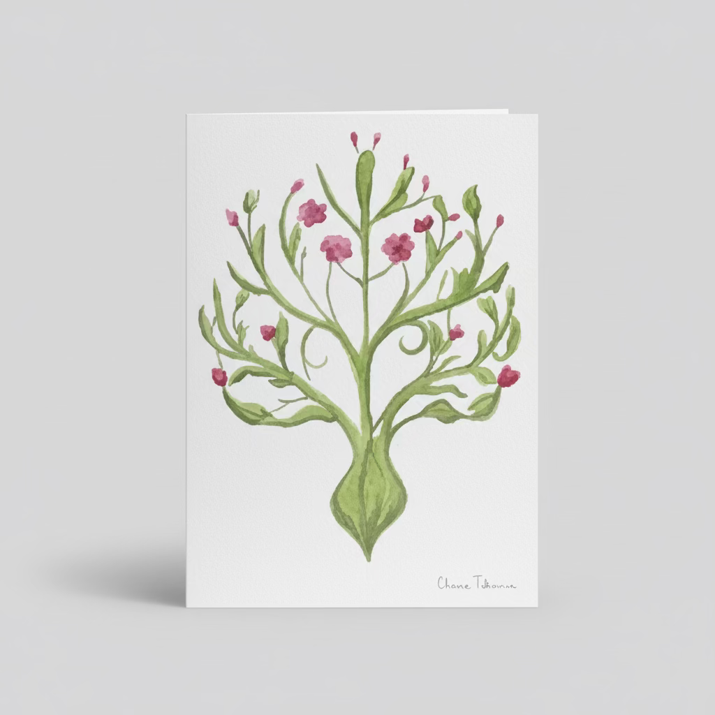 Wrightfully Waldhour Stationary Card