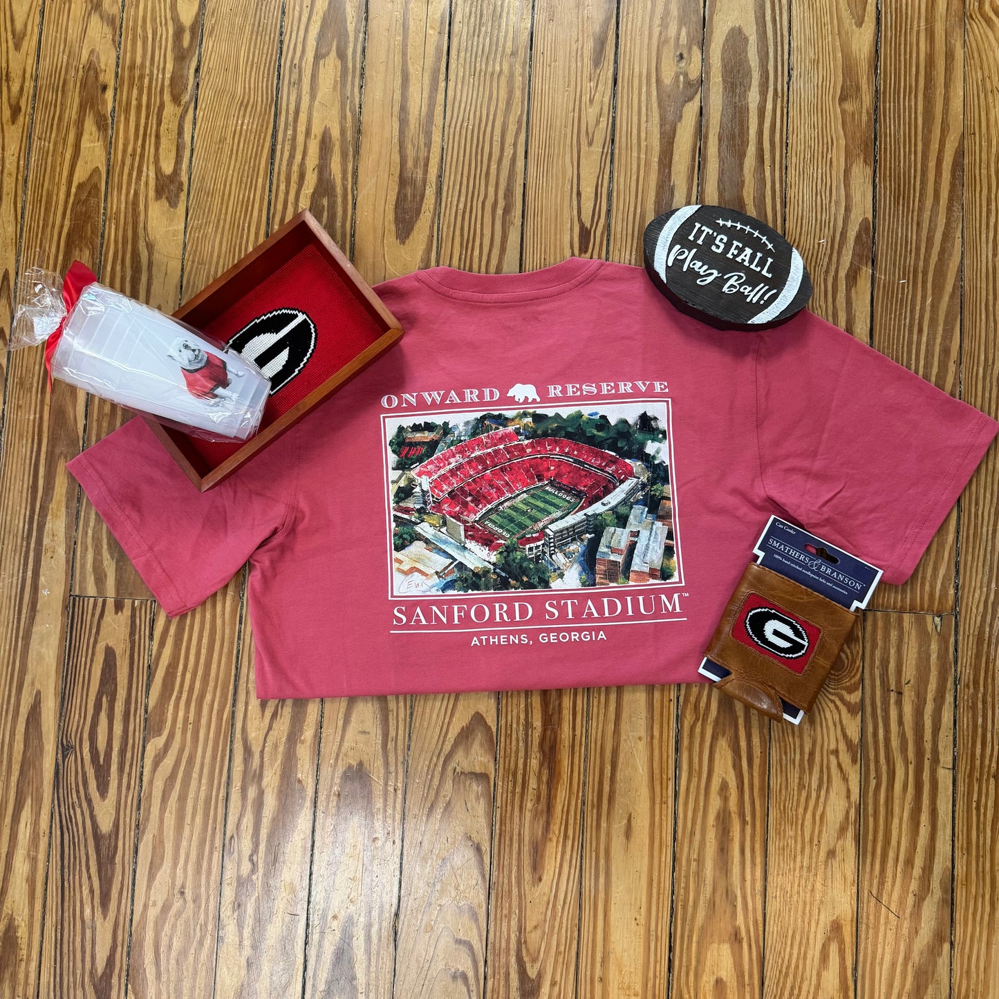 Onward Reserve – Red Lewis Stanford Tee