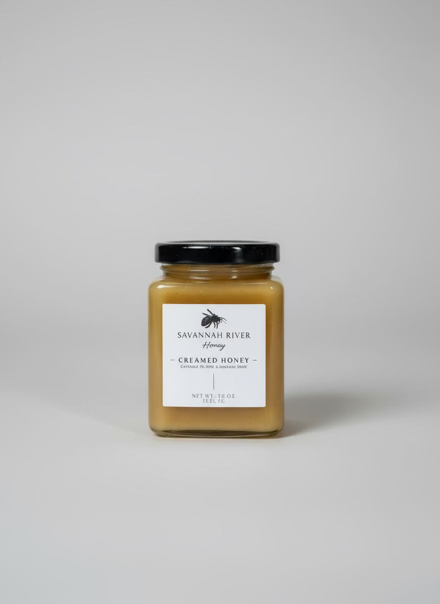 Savannah River Creamed Honey - 10oz.