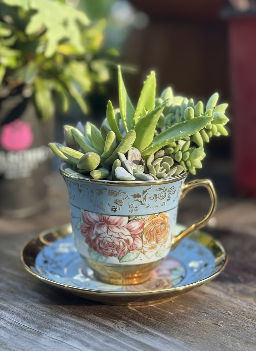 Bloom in a Teacup